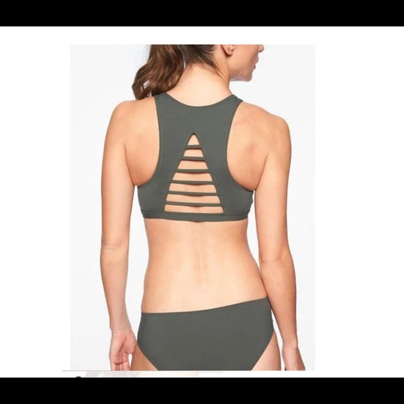 Athleta Swim Athleta High Neck Reversible Gran Rapids Bikini Poshmark